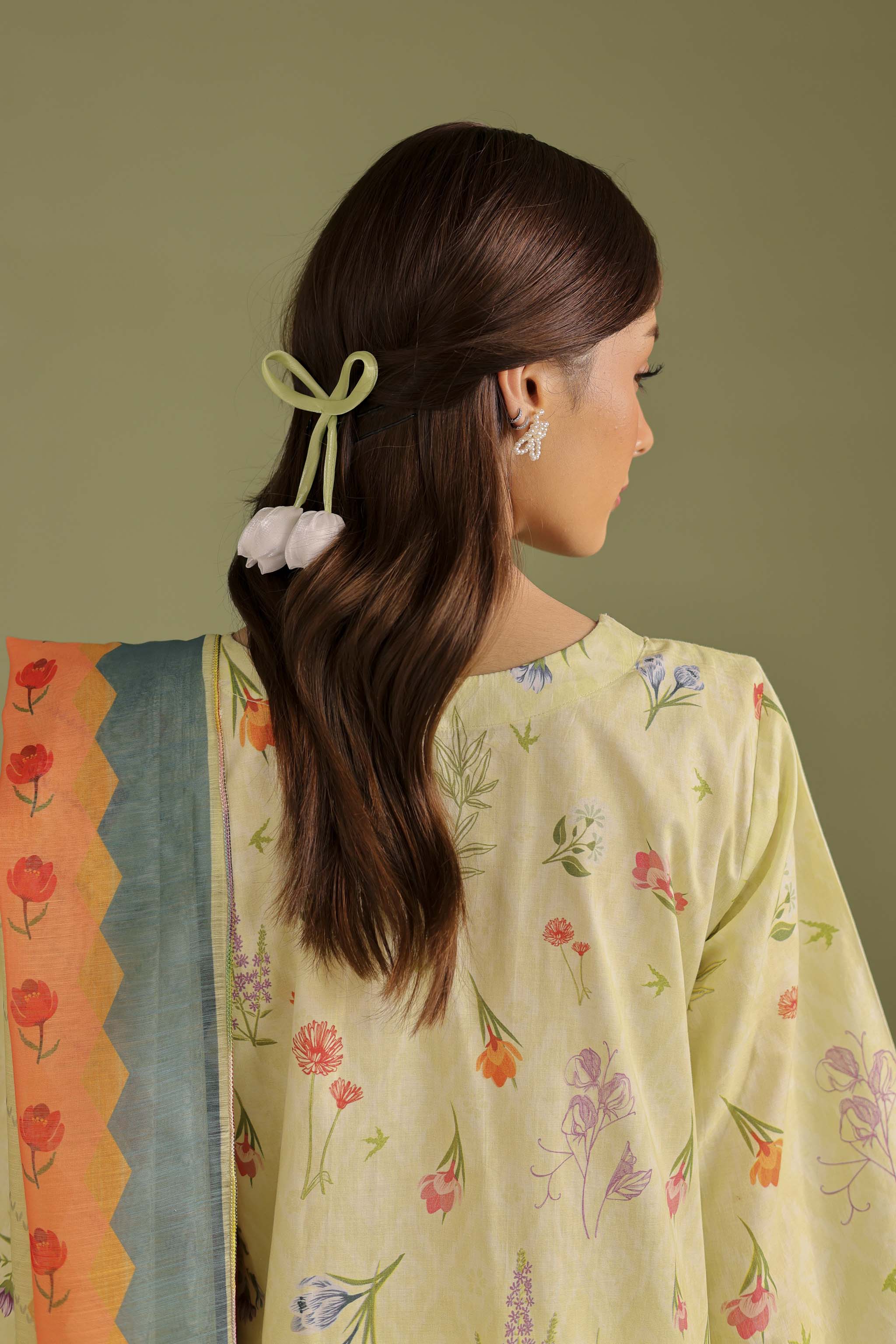 3PC Printed Lawn Suit - 42678