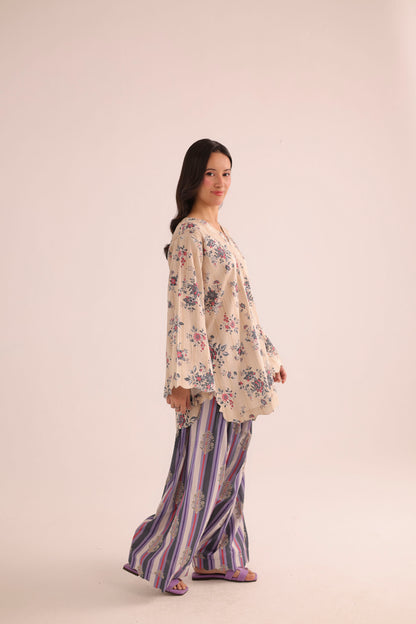 2PC Summer Lawn Dress- PRT L42198