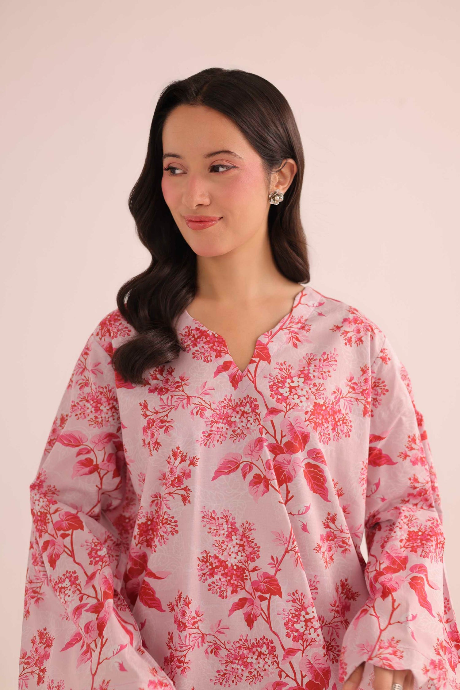 2PC Summer Lawn Dress- PRT L42187