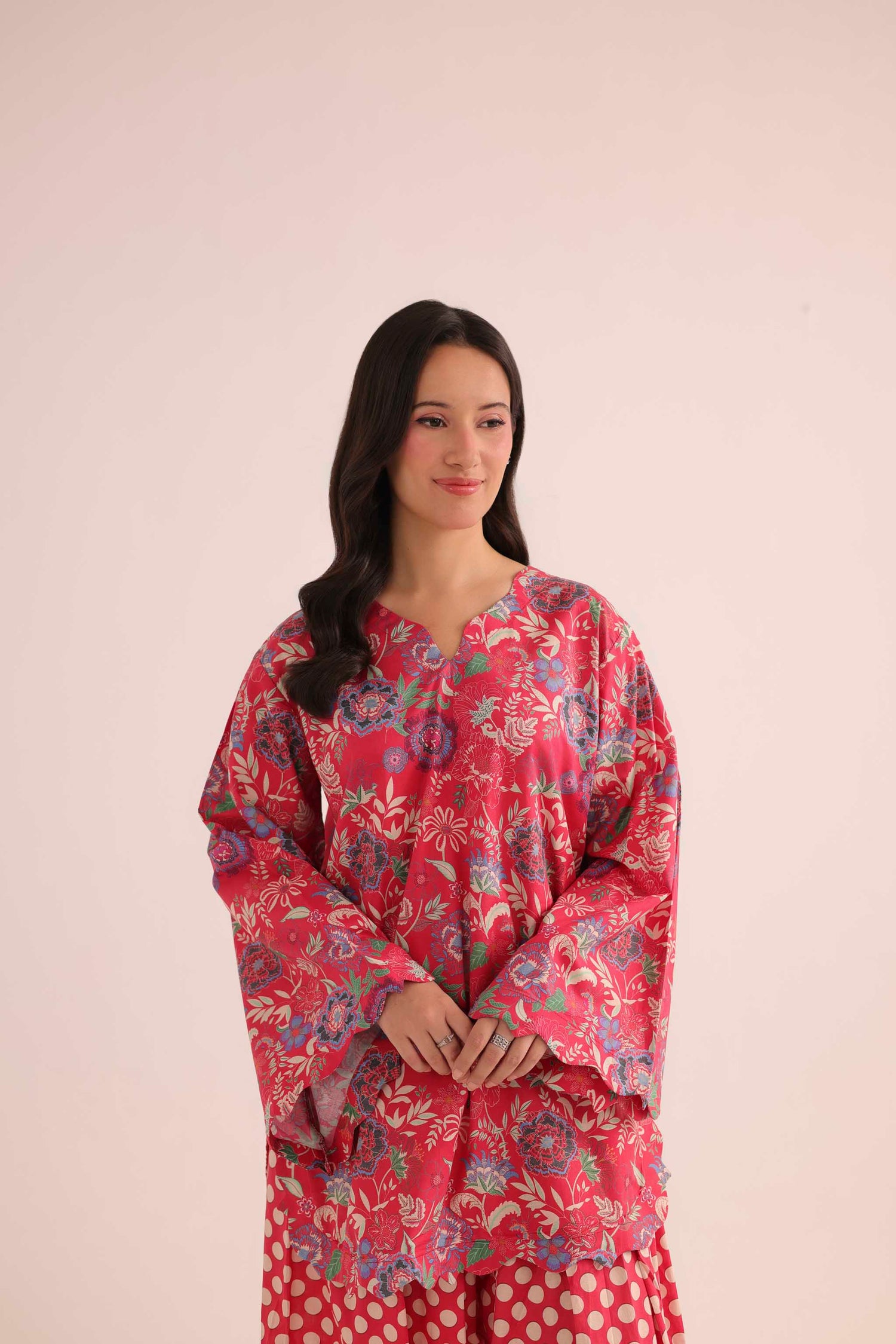 2PC Summer Lawn Dress- PRT L42181