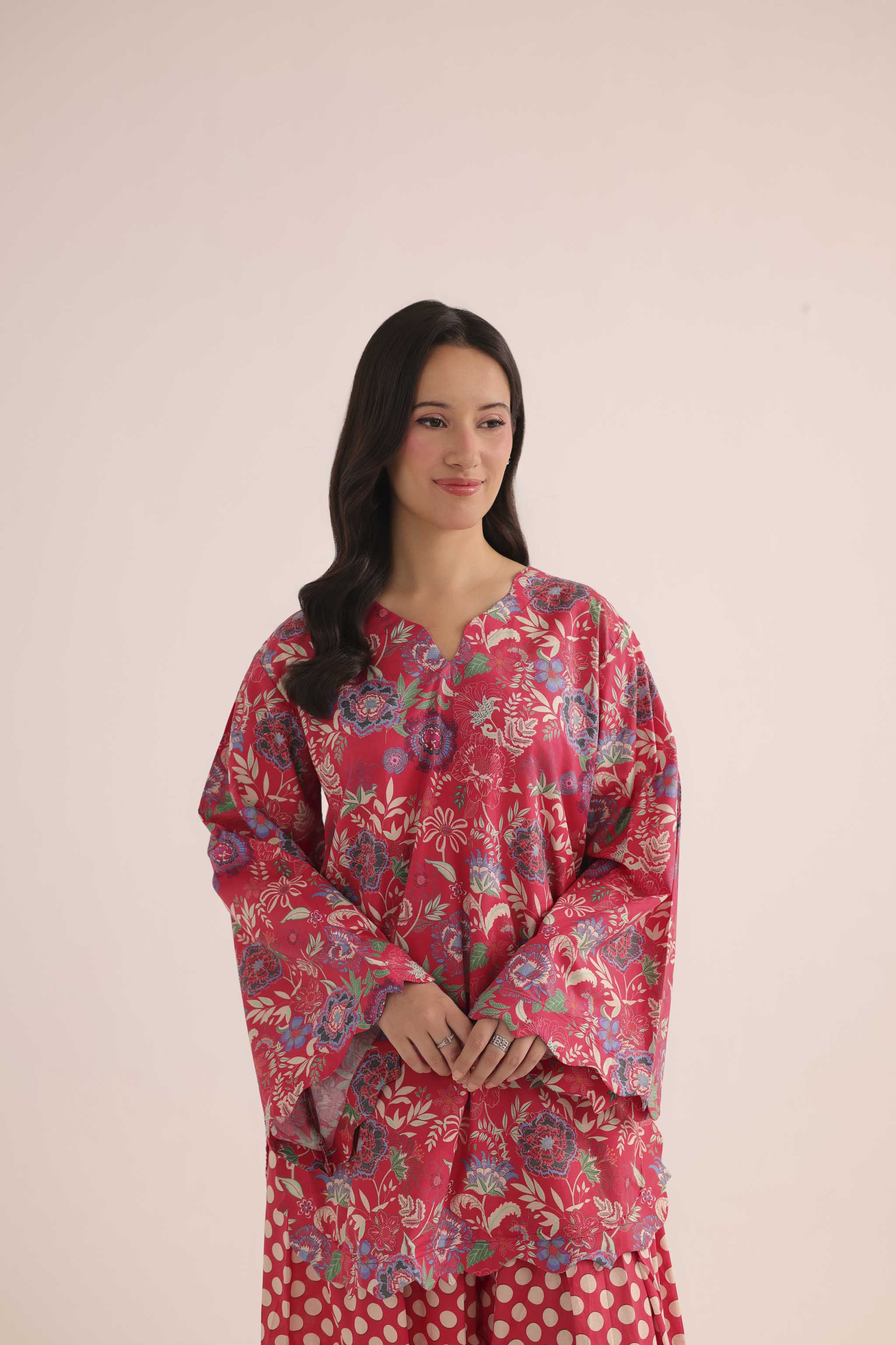 2PC Summer Lawn Dress- PRT L42181