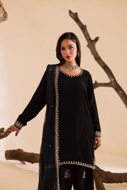 3PC Luxury Embroidered Dress- RSB06