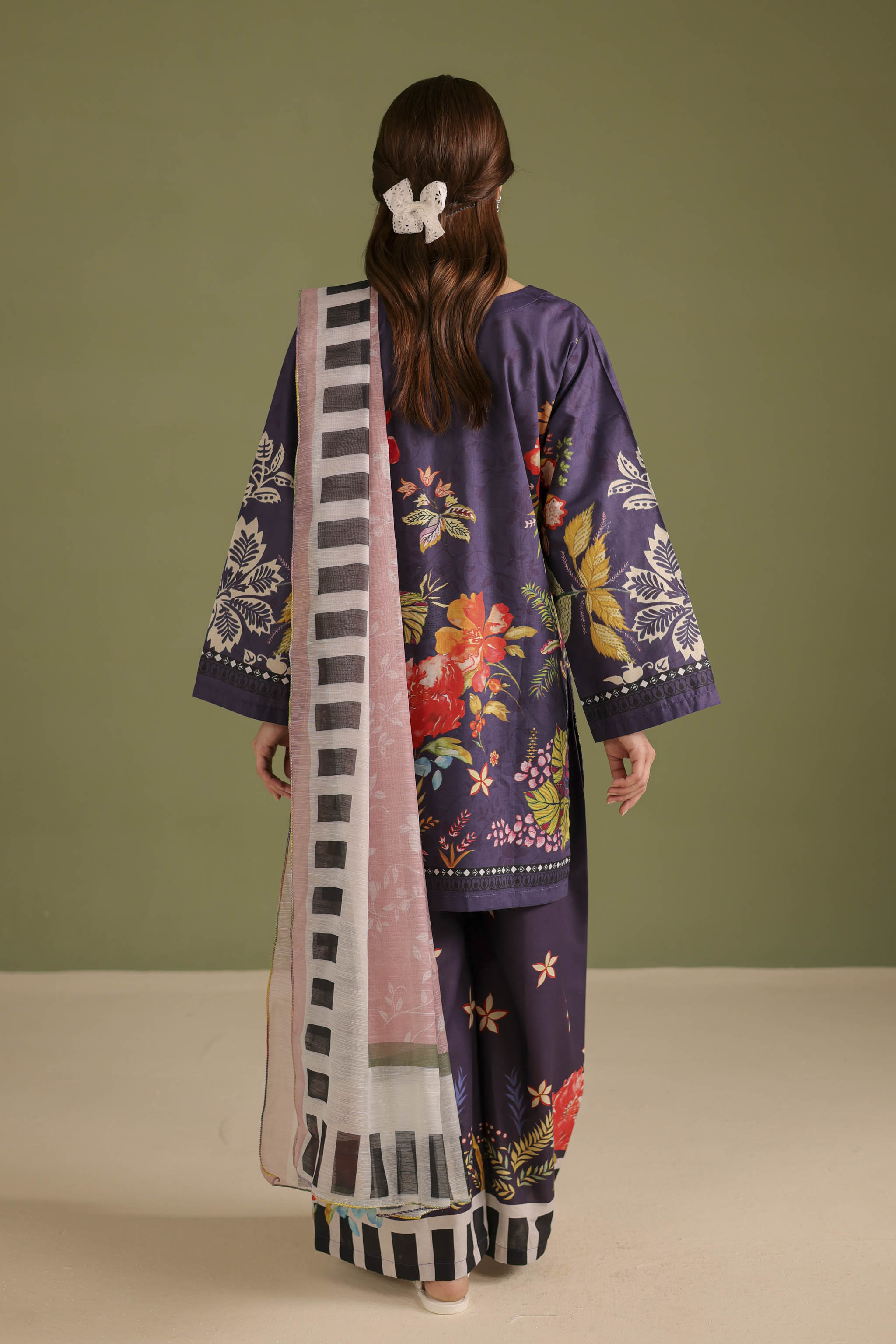 3PC Printed Lawn Suit - 42665