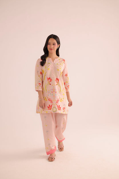 2PC Summer Lawn Dress- PRT L42728