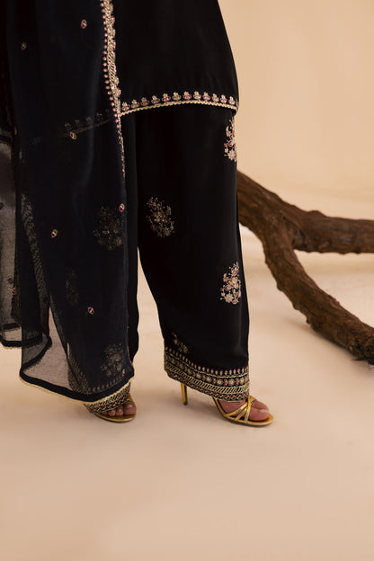 3PC Luxury Embroidered Dress- RSB06