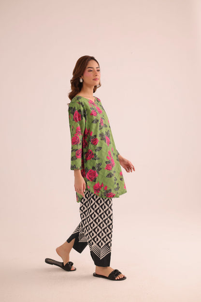 2PC Summer Lawn Dress- PRT L42180