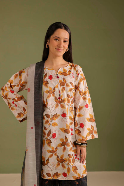 3PC Printed Lawn Suit - 42670