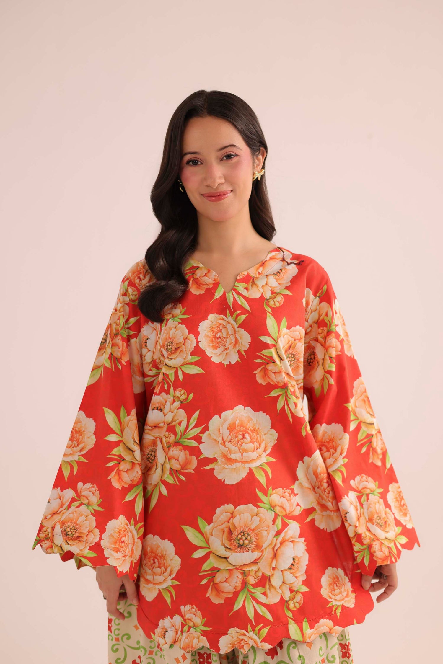 2PC Summer Lawn Dress- PRT L42197