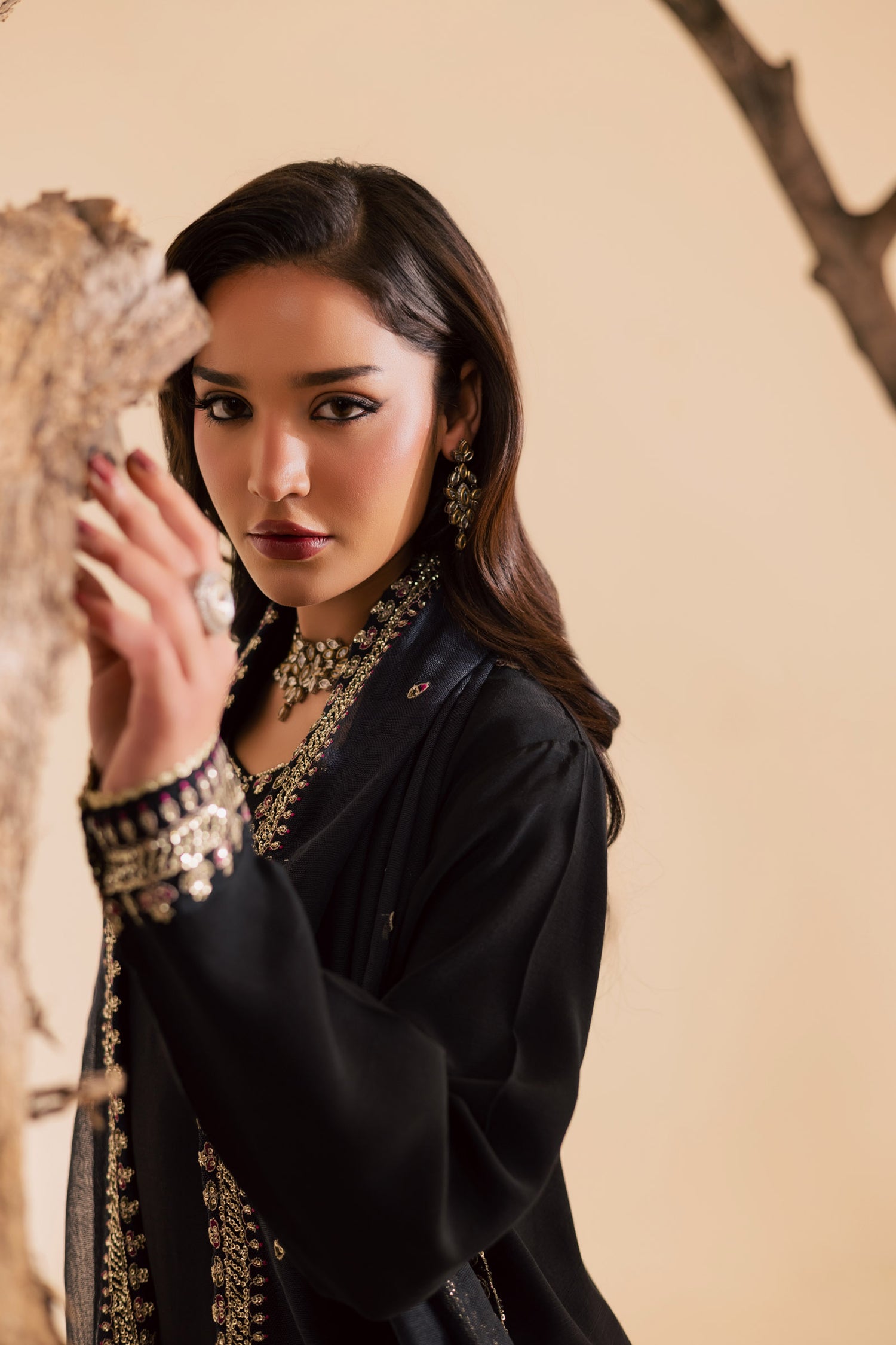 3PC Luxury Embroidered Dress- RSB06