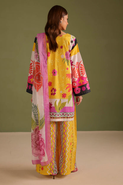 3PC Printed Lawn Suit - 42715