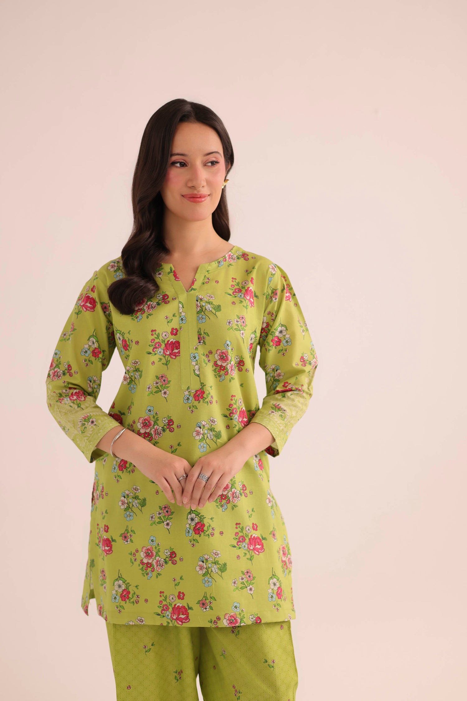 2PC Summer Lawn Dress- PRT L42960