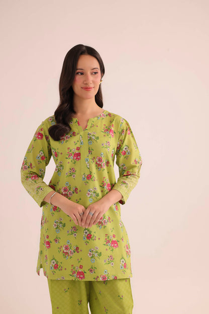 2PC Summer Lawn Dress- PRT L42960