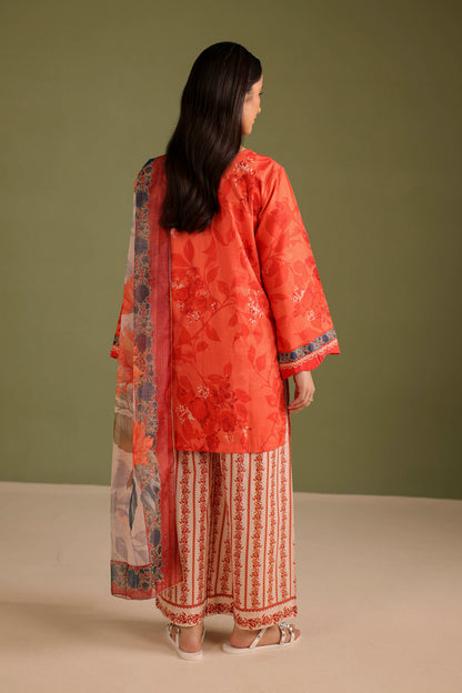 3PC Printed Lawn Suit - 42674