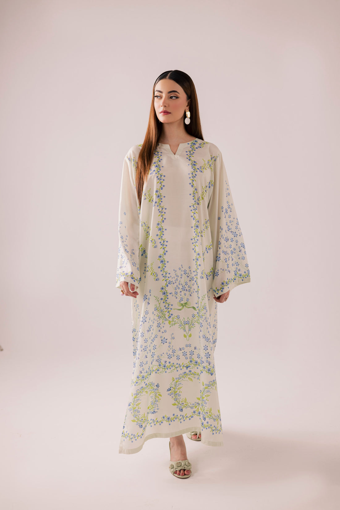KF45 - Printed Kaftaan