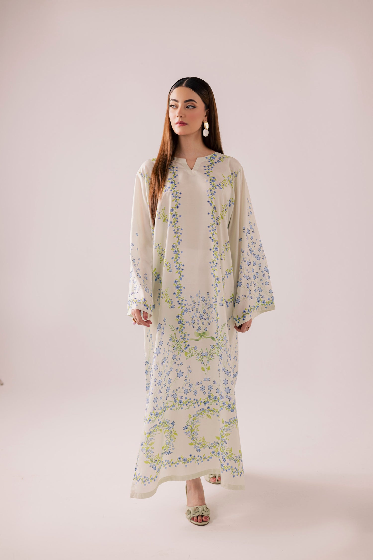 KF45 - Printed Kaftaan