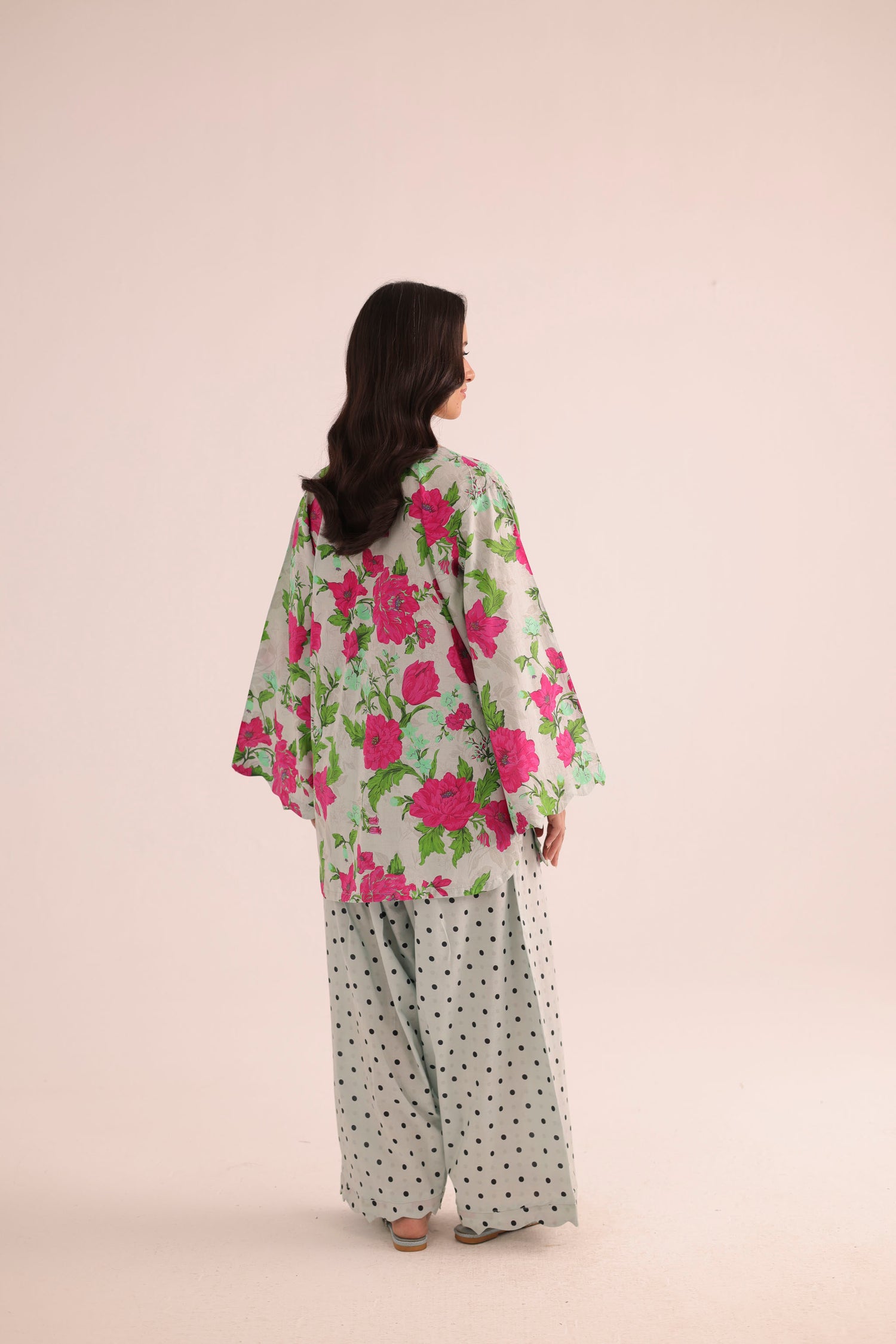 2PC Summer Lawn Dress- PRT L42203