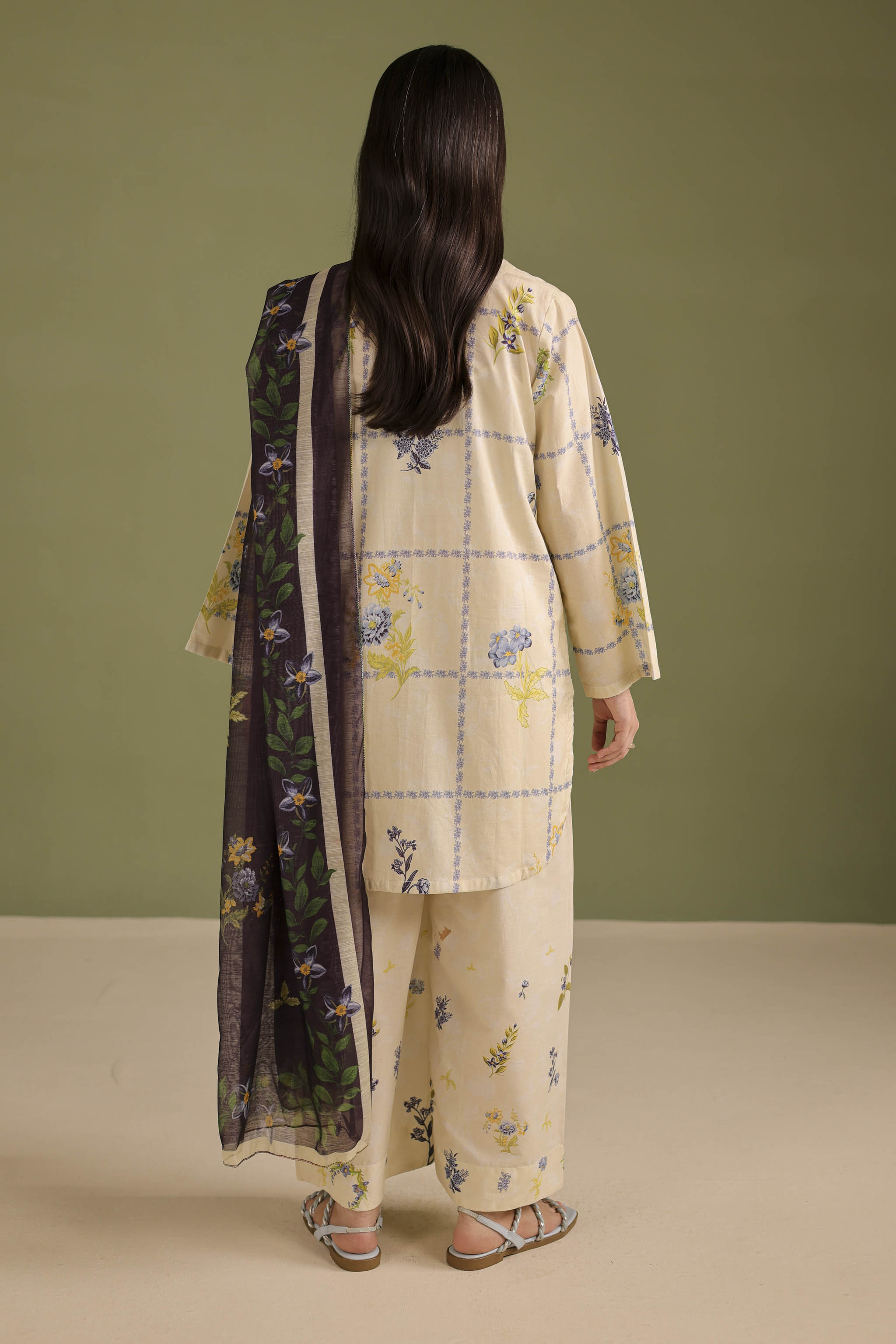 3PC Printed Lawn Suit - 42668