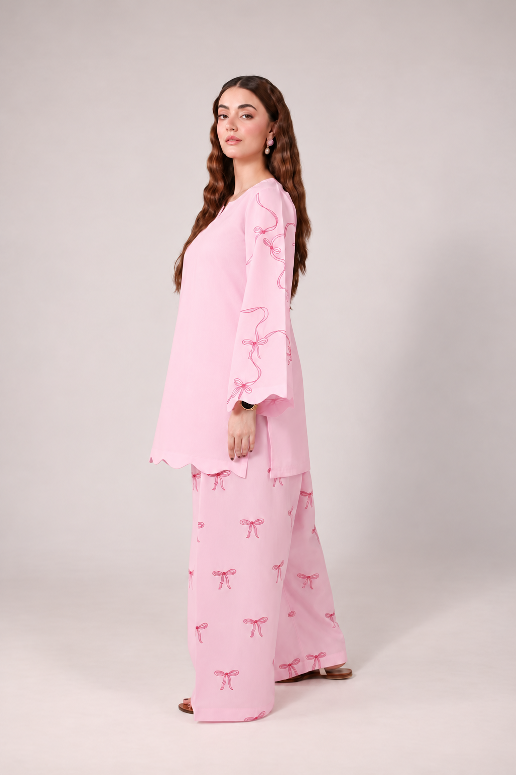 2PC Embroidered Pret - 1298