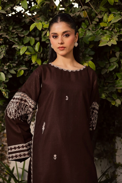 2PC Summer Embroidered Dress - 1220