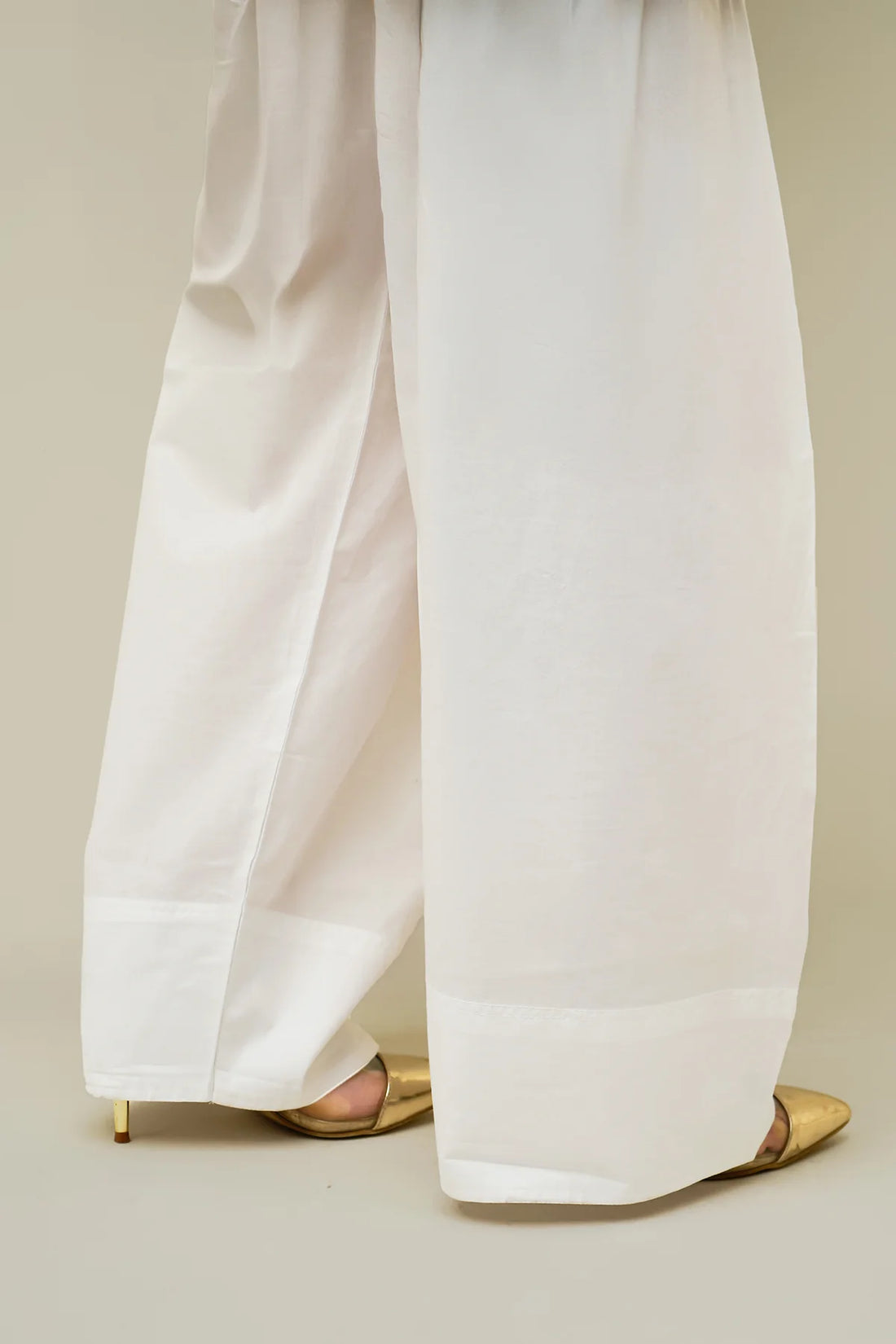 Basic White Farshi Shalwar