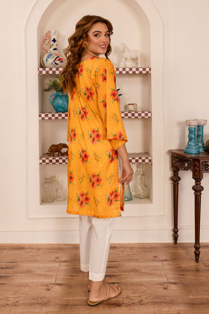 1PC Printed Kurta - PK43