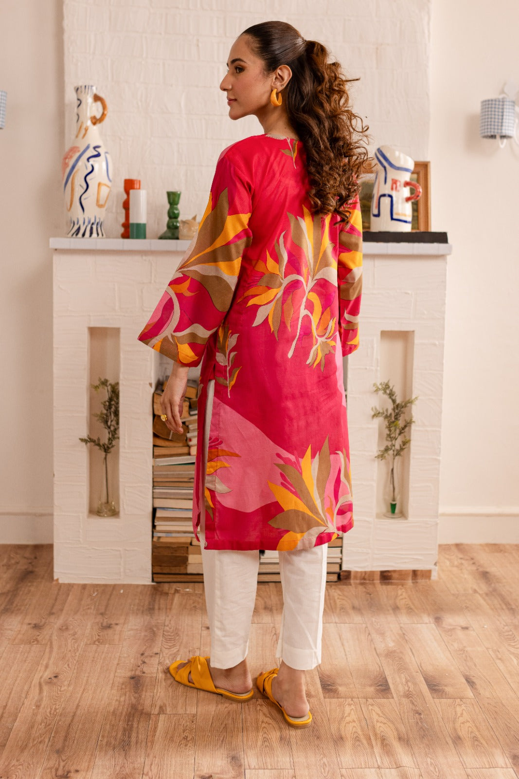 1PC Printed Kurta - PK31