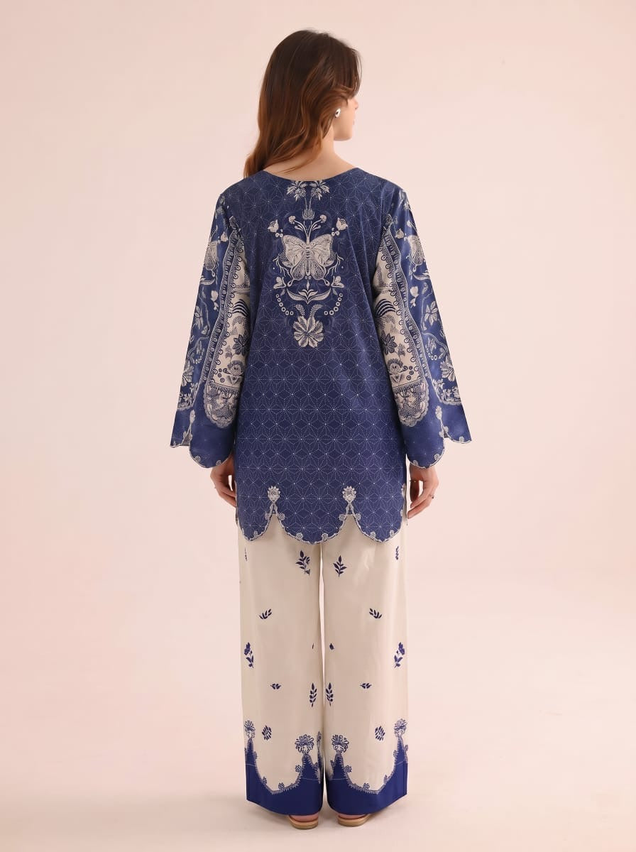 2PC Summer Lawn Dress- PRT L42961