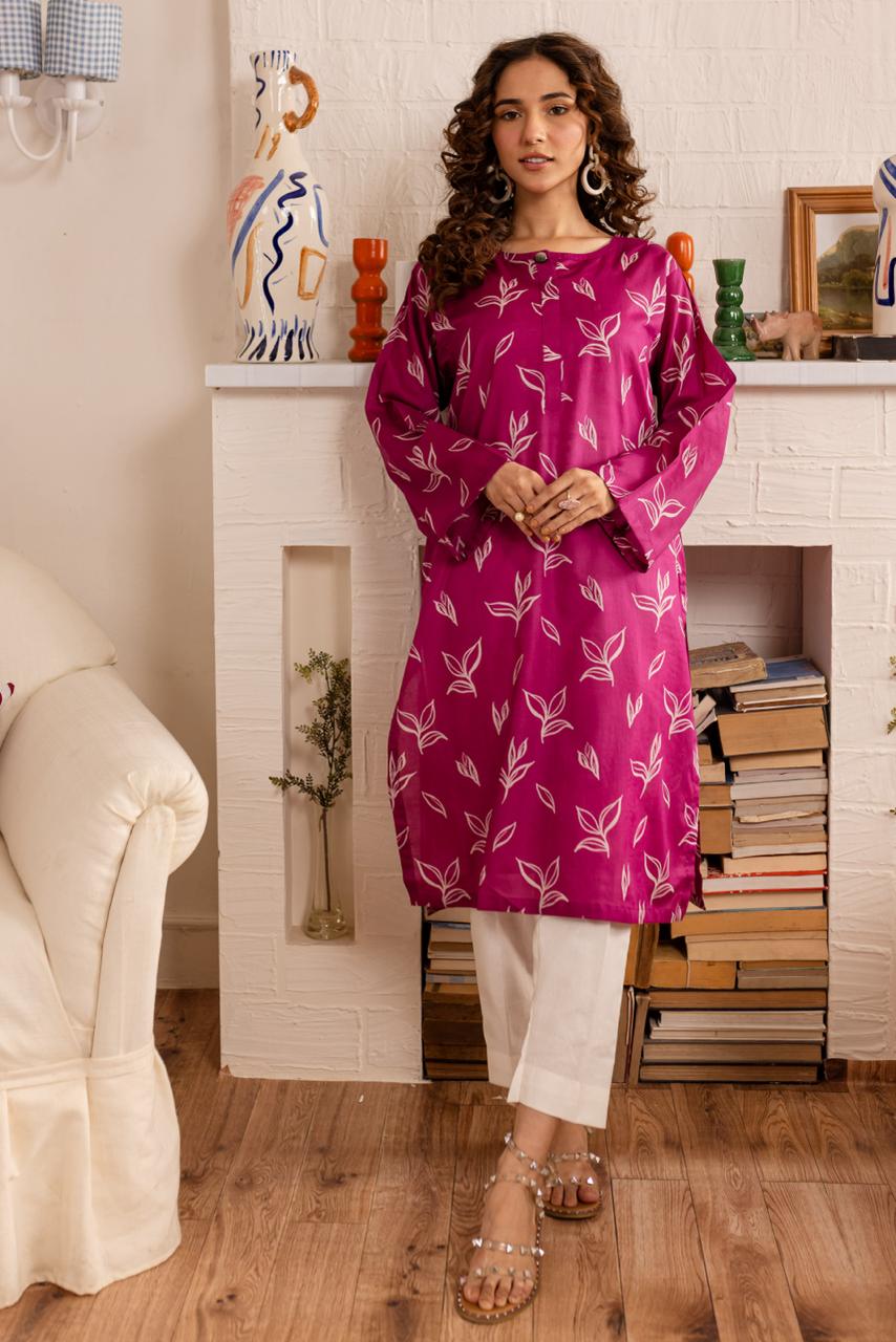 1PC Printed Kurti - PK21