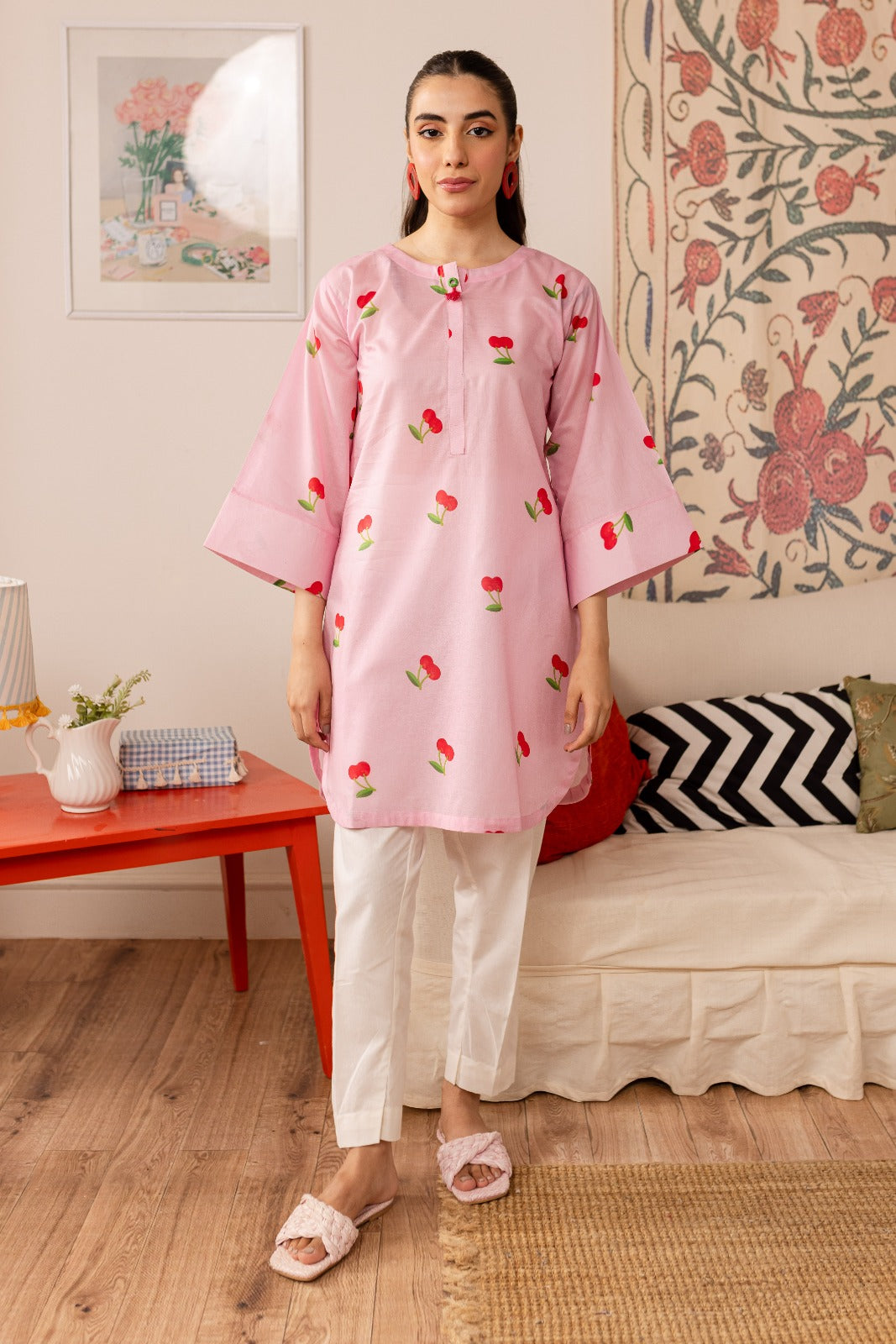 1PC Printed Kurti - PK05