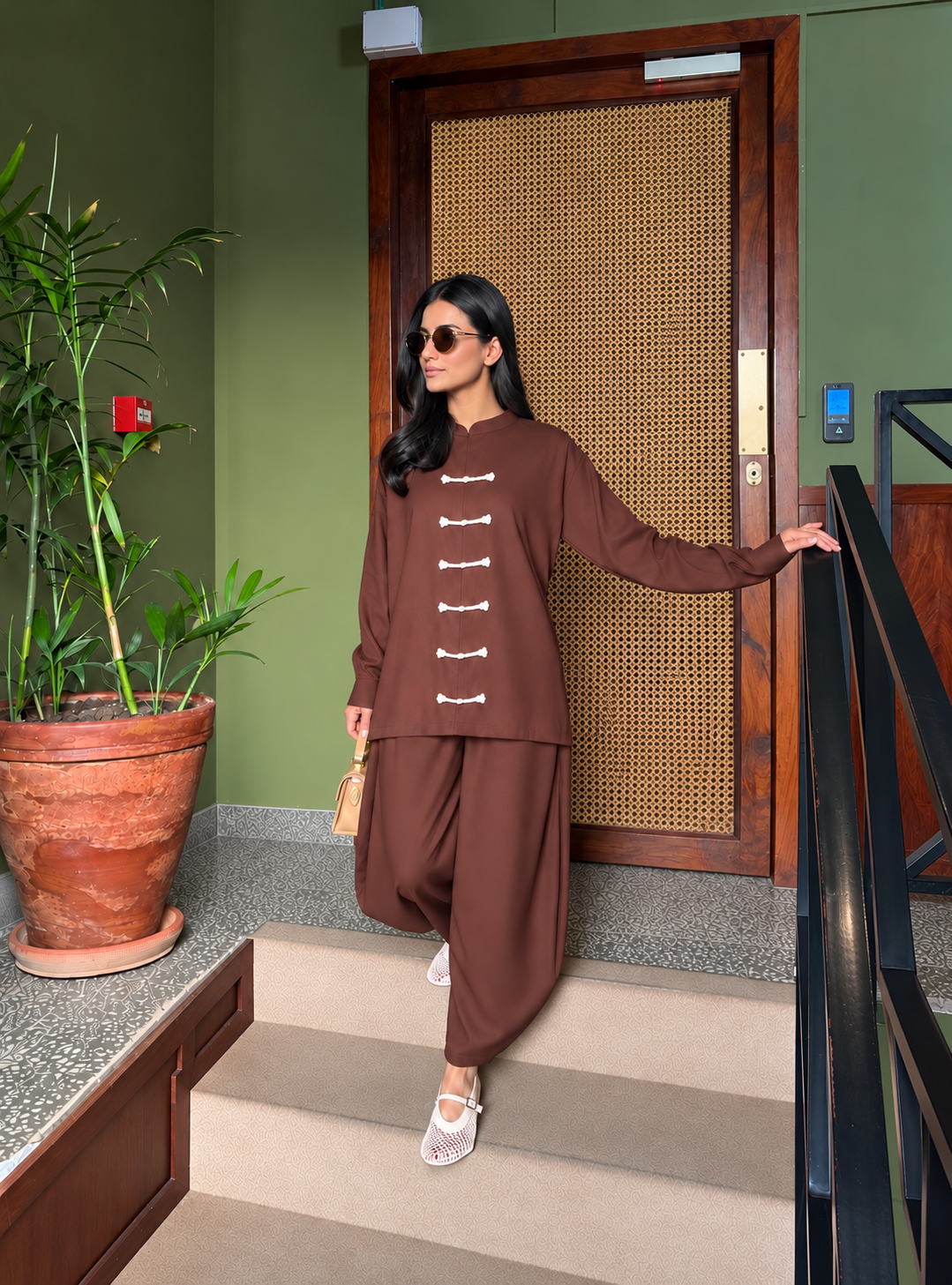 Mandarin Set - Brown