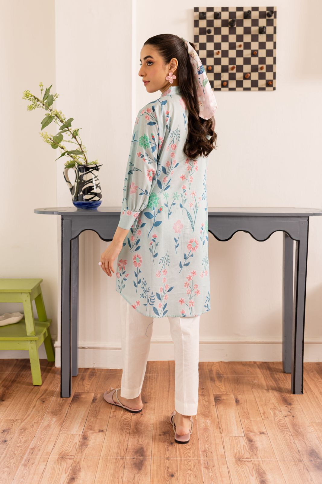 1PC Printed Kurta - PK48