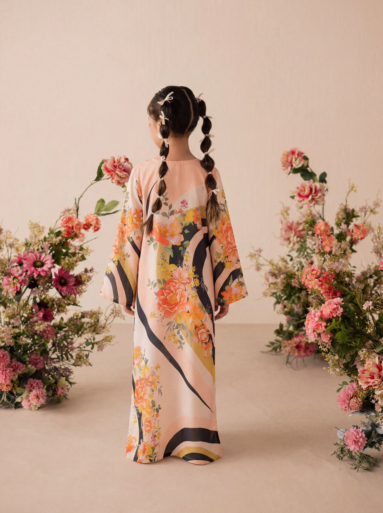 KF07-Kids Summer Kaftan