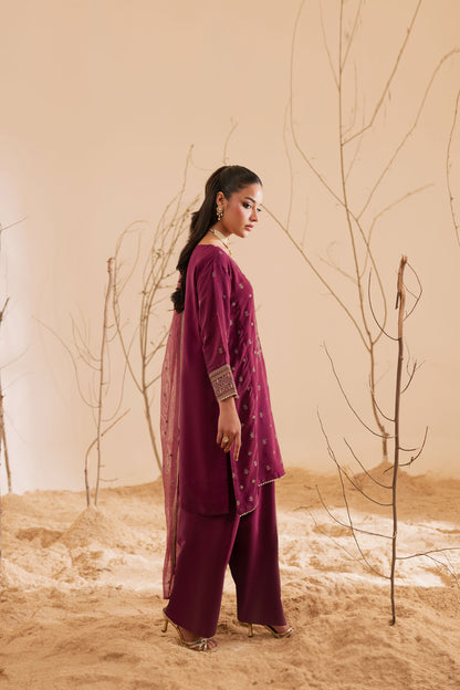 3PC Luxury Embroidered Dress- RSP12