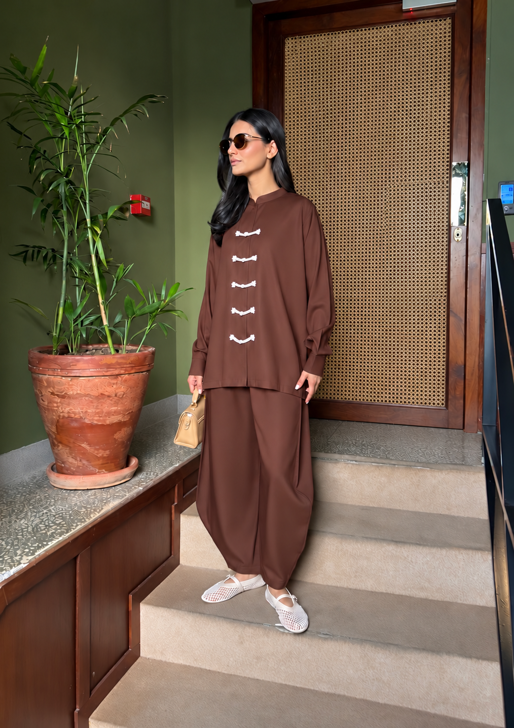 Mandarin Set - Brown