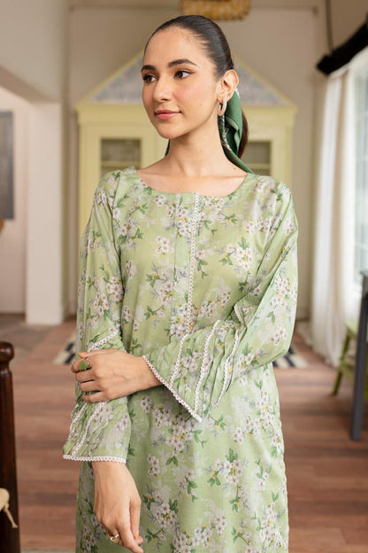 Unstitched 2PC Lawn - PRT042