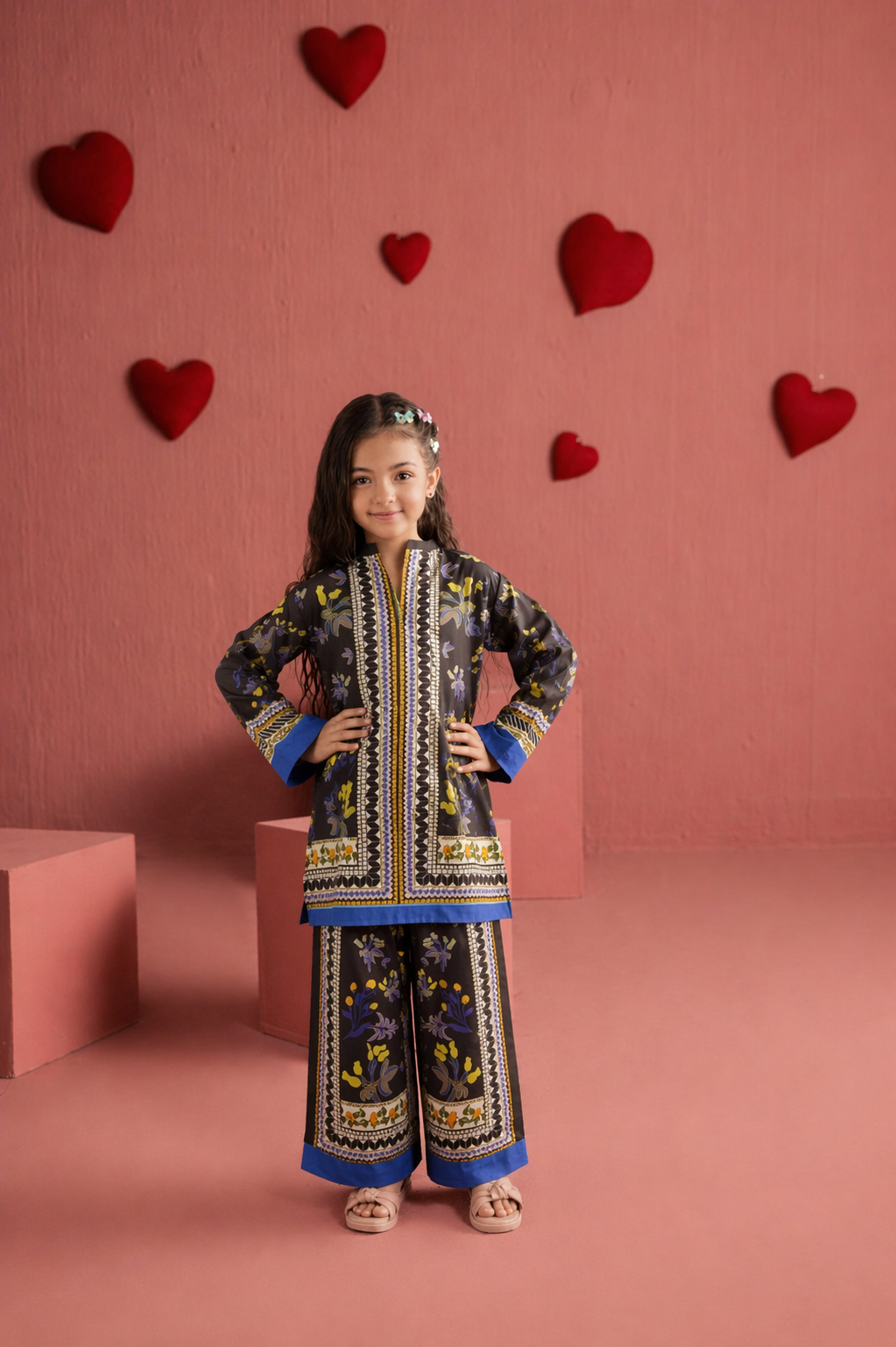 Kids 2PC Summer Dress-FS86