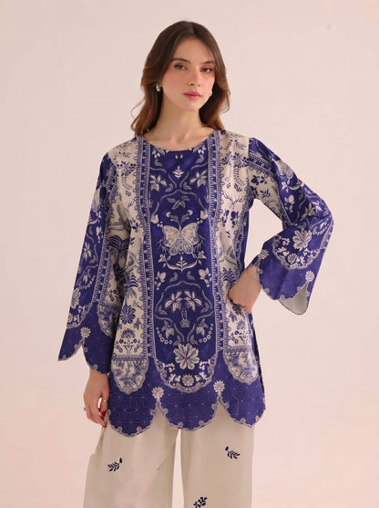 2PC Summer Lawn Dress- PRT L42961