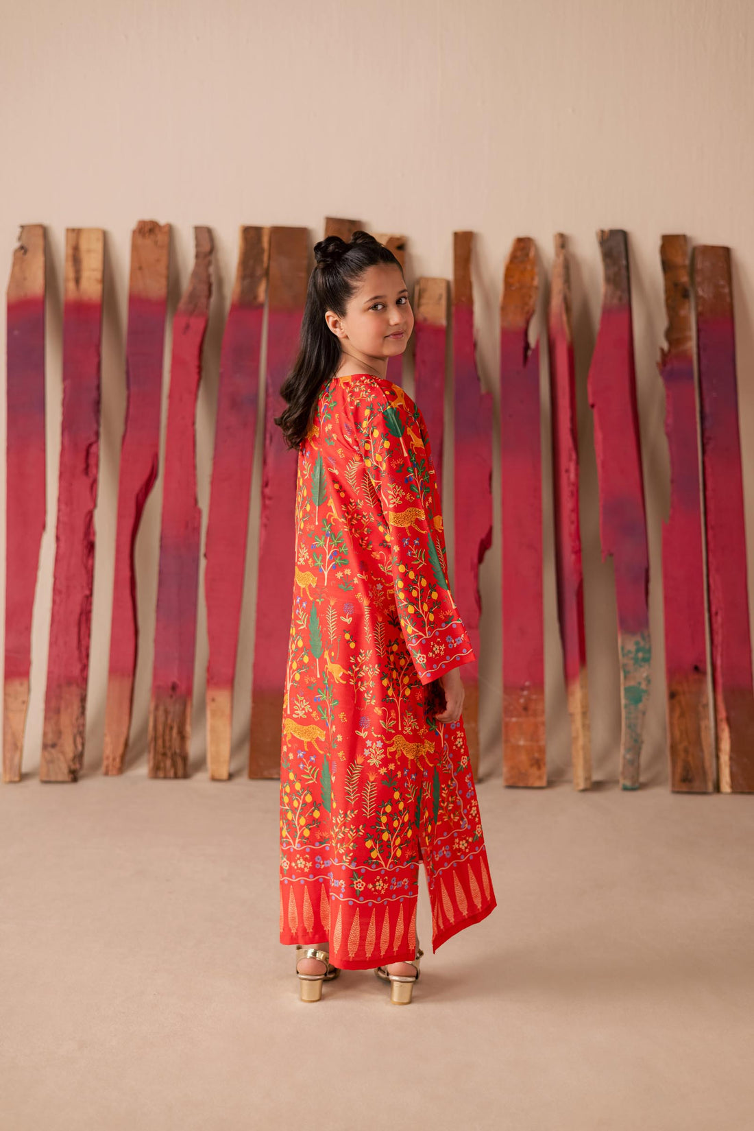 KF03-Kids Summer Kaftan