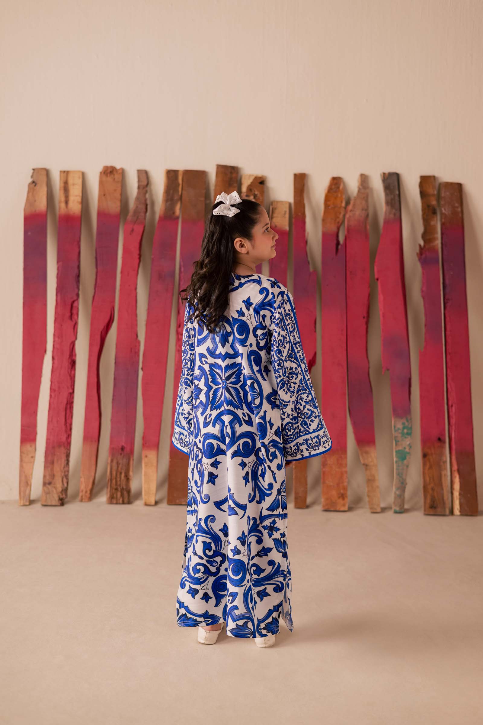 KF39-Kids Summer Kaftan