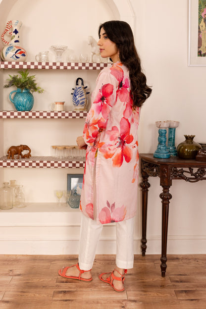 1PC Printed Kurta - PK38