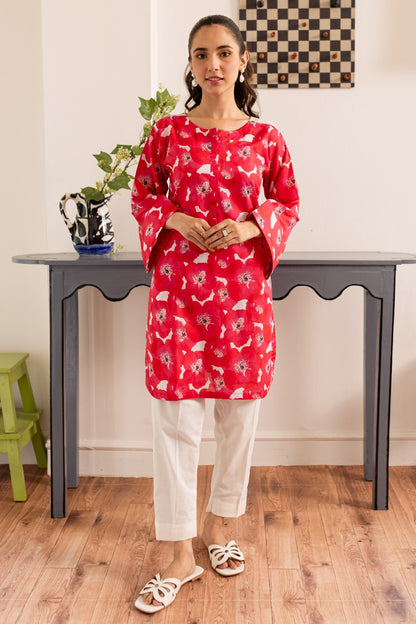 1PC Printed Kurti - PK03