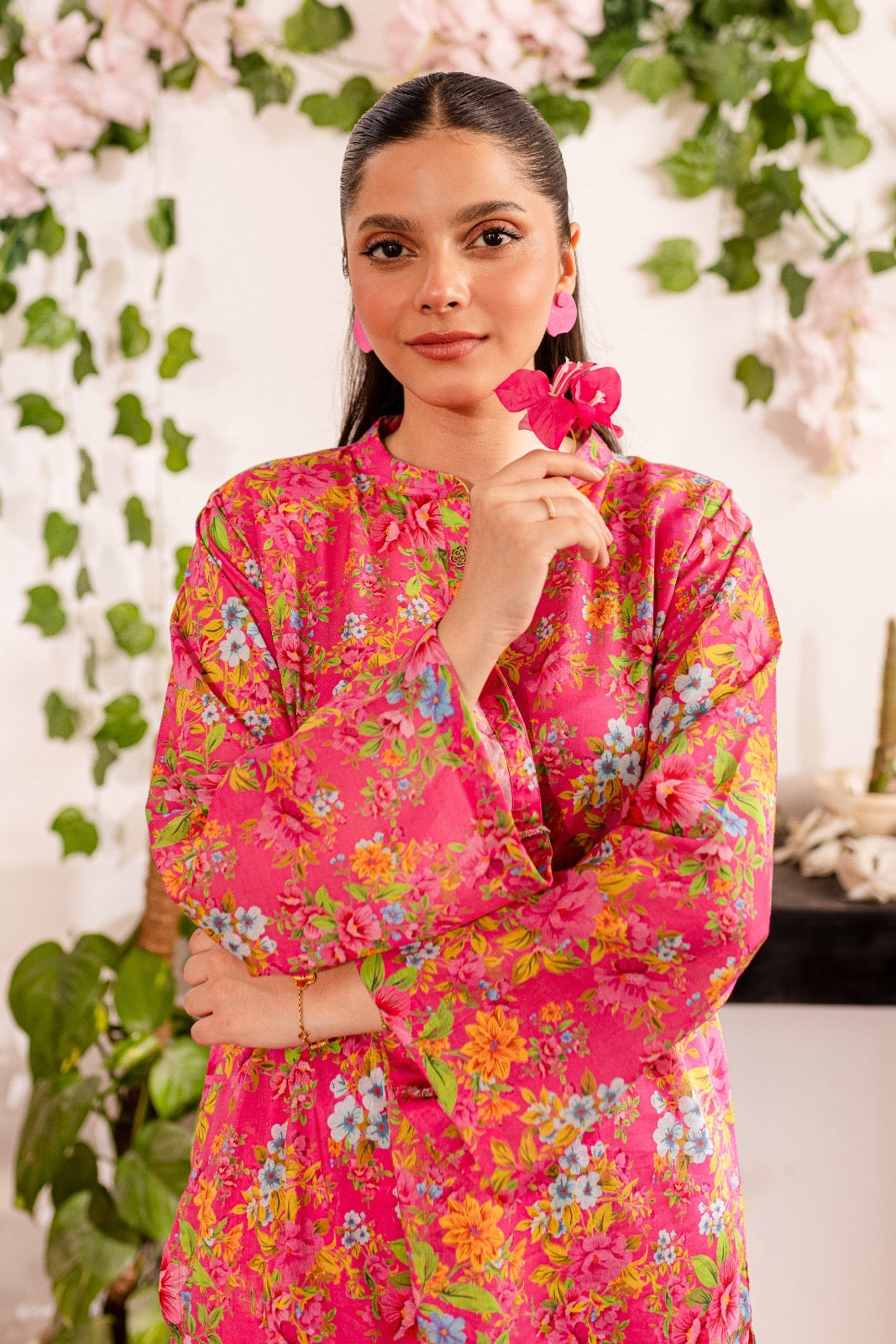 Unstitched 2PC Lawn Suit- PRT017