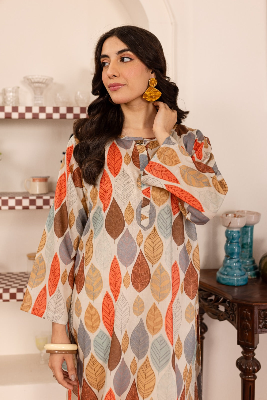 1PC Printed Kurti - PK20