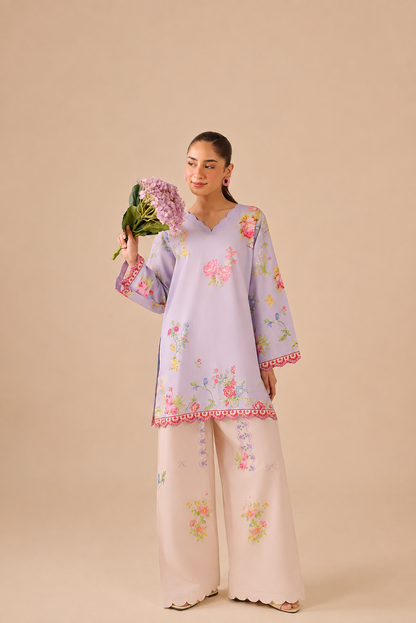 2PC Summer Lawn Dress - 44258