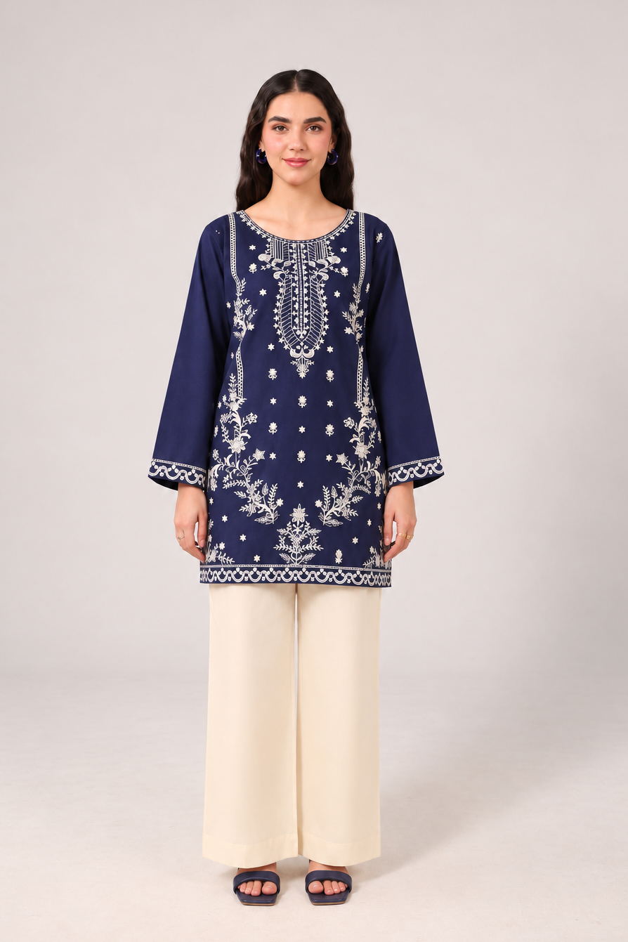 2PC Embroidered Pret - 1249