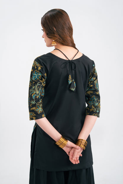 2PC Summer Embroidered Dress - 1231