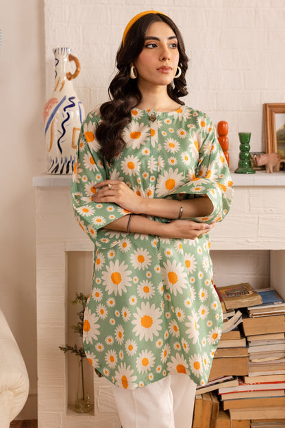 1PC Printed Kurti - PK04