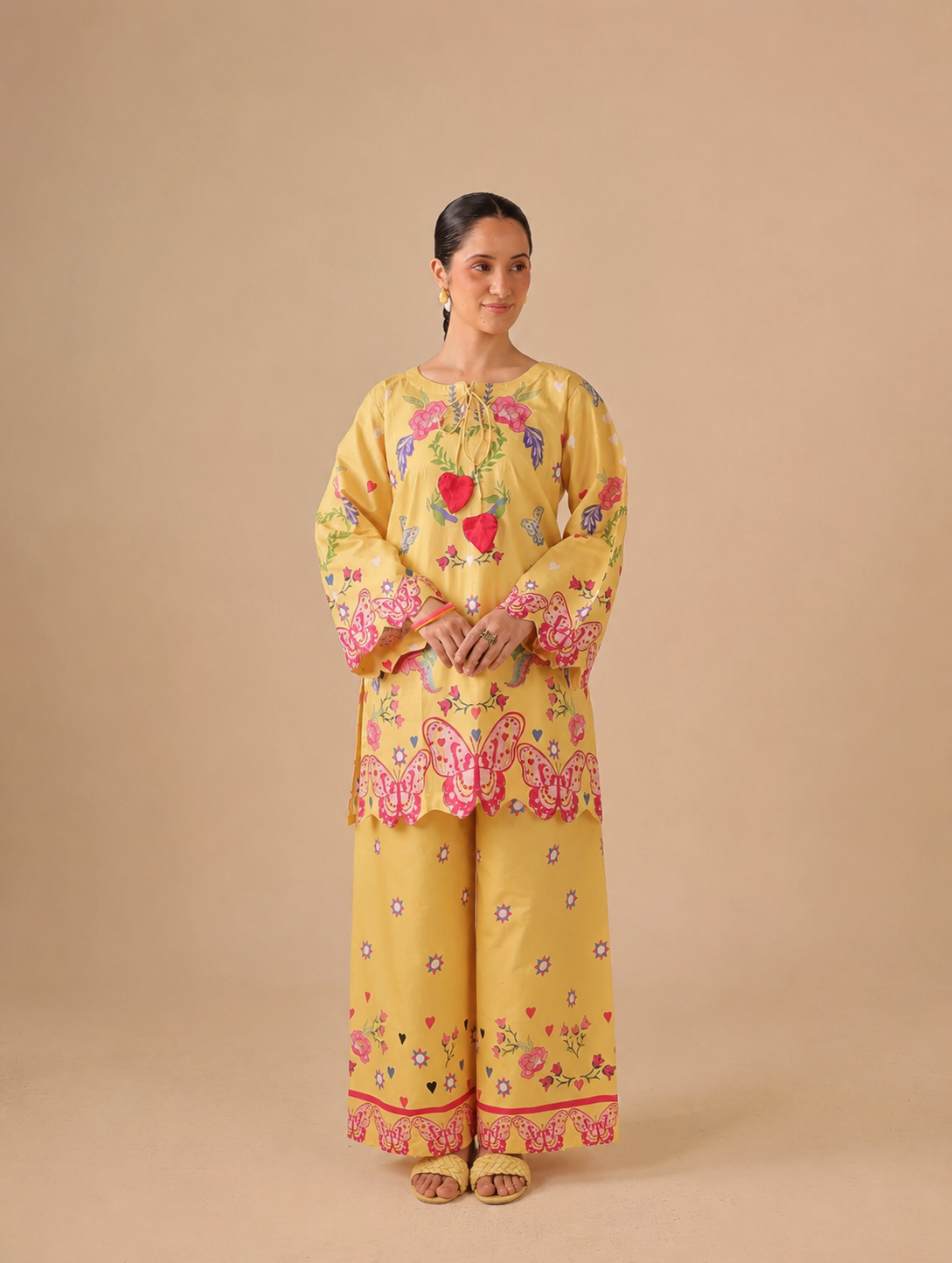 2PC Summer Lawn Dress - 44238