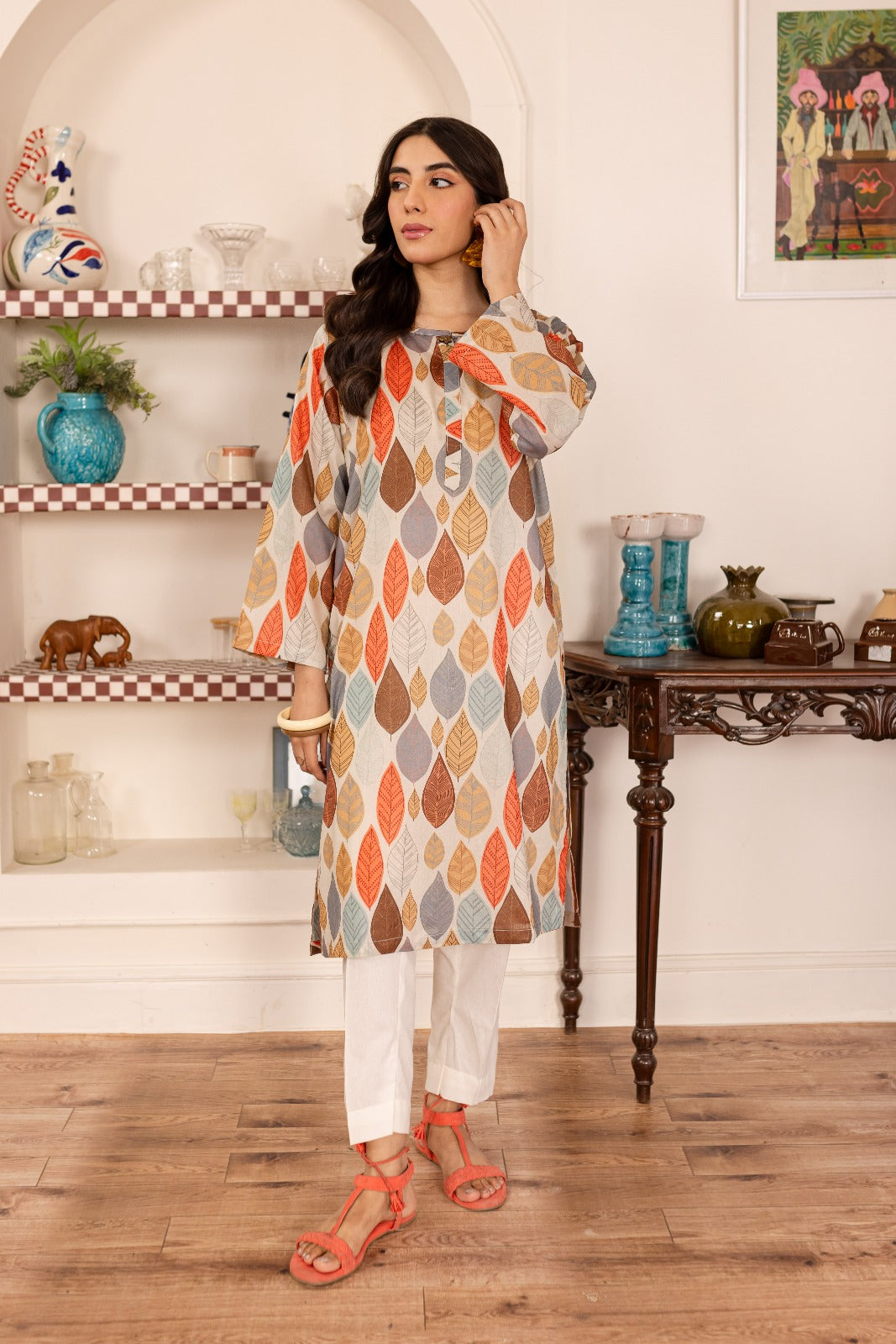 1PC Printed Kurti - PK20