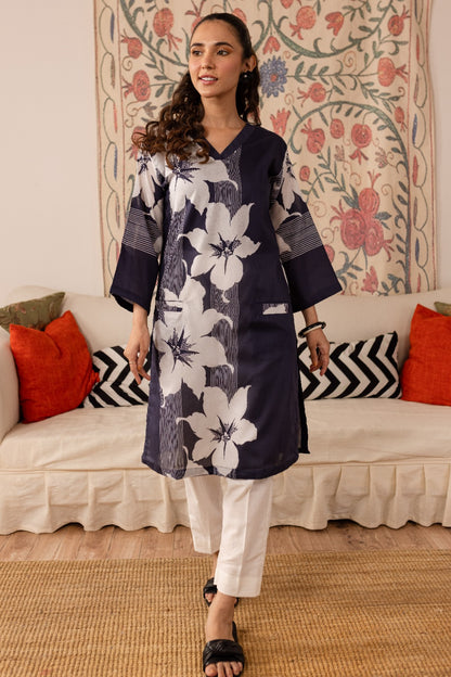 1PC Printed Kurta - PK32